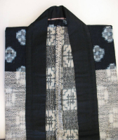 Japan%2C%20unknown%20artist%2C%20%3Cb%3E%3Ci%3E%20Indigo%20sleeveless%20jacket%3C%2Fi%3E%3C%2Fb%3E%2C%20late%2019th%2Fearly%2020th%20century%2C%20hand-spun%2C%20hand-woven%2C%20plain-weave%20cotton%20cloth%20with%20kasuri%20design%20on%20dark%20indigo%20ground%20with%20sashiko%20stitching%2C%20Gift%20of%20Terry%20Welch%2C%20public%20domain%2C%202009.25.13